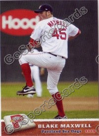 2009 Portland Sea Dogs Blake Maxwell