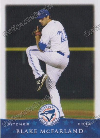 2014 Dunedin Blue Jays Blake McFarland