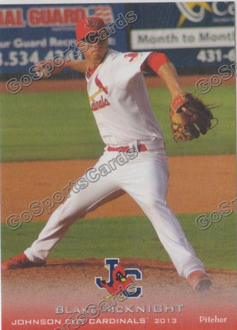 2013 Johnson City Cardinals Blake McKnight