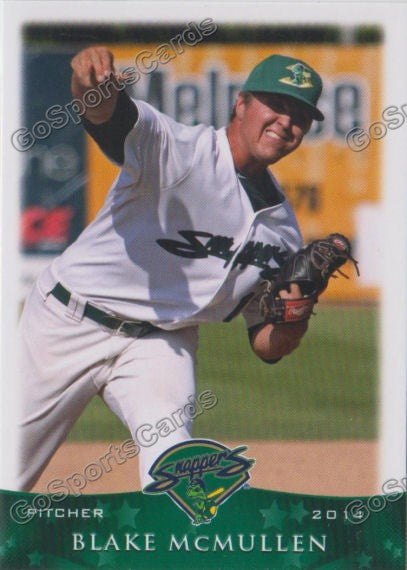 2014 Beloit Snappers Blake McMullen