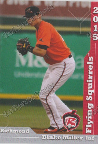 2015 Richmond Flying Squirrels Blake Miller
