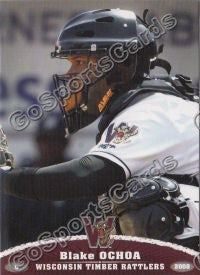 2008 Wisconsin Timber Rattlers Blake Ochoa