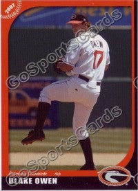 2007 Delmarva Shorebirds Blake Owen