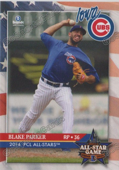 2014 Pacific Coast League All Star Blake Parker