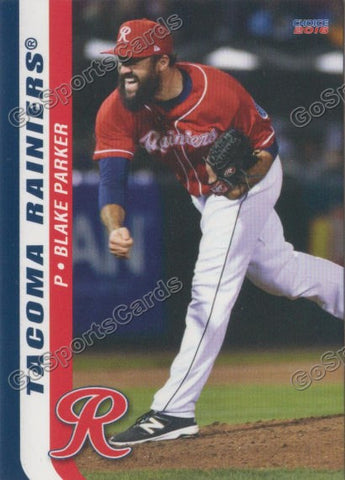 2016 Tacoma Rainiers Blake Parker