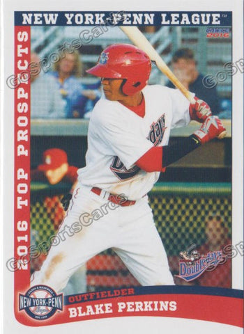 2016 New York Penn League Top Prospect NYPL Blake Perkins