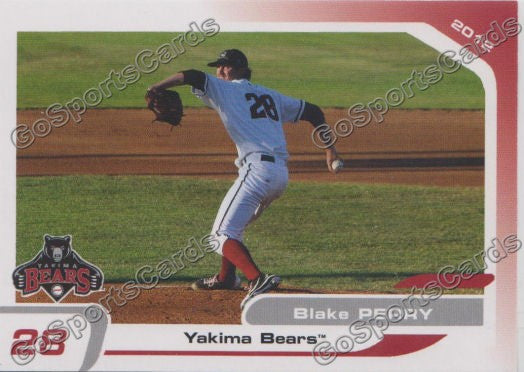 2012 Yakima Bears Blake Perry
