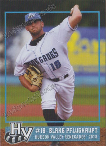2018 Hudson Valley Renegades Blake Pflughaupt