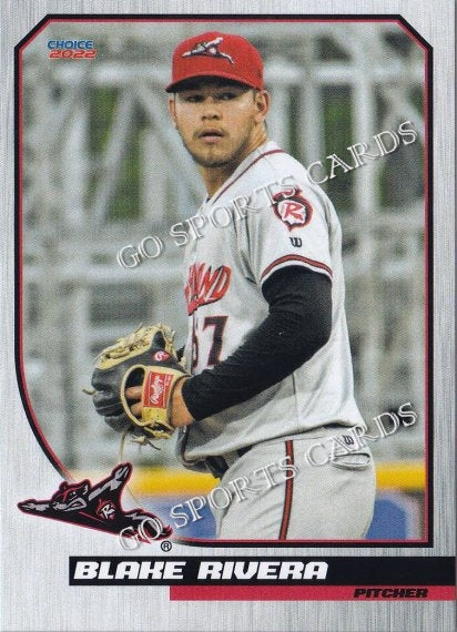 2022 Richmond Flying Squirrels Blake Rivera – Go Sports Cards