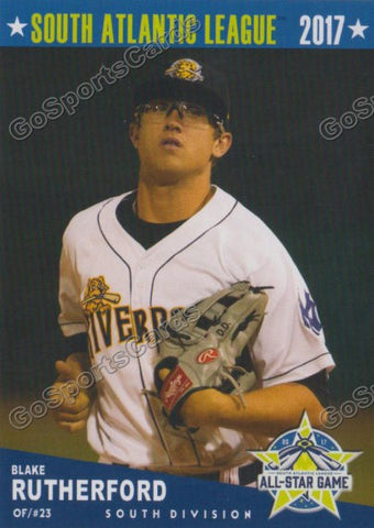2017 South Atlantic League All Star SD Blake Rutherford