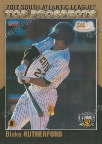 2017 South Atlantic League Top Prospects SAL Blake Rutherford