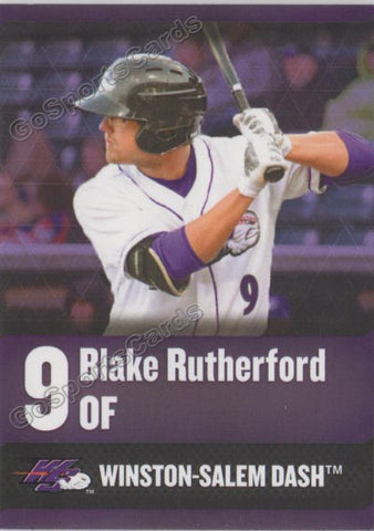 2018 Winston Salem Dash Blake Rutherford