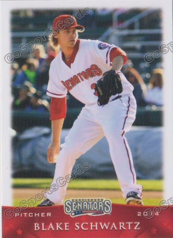 2014 Harrisburg Senators Blake Schwartz