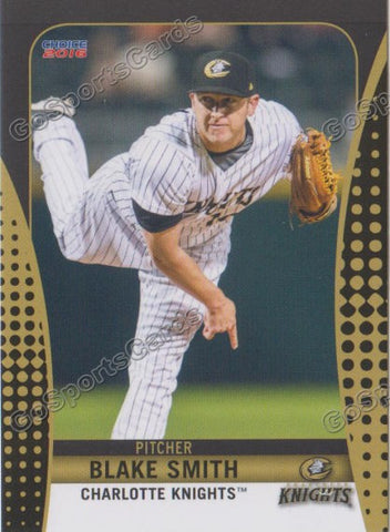 2016 Charlotte Knights Blake Smith