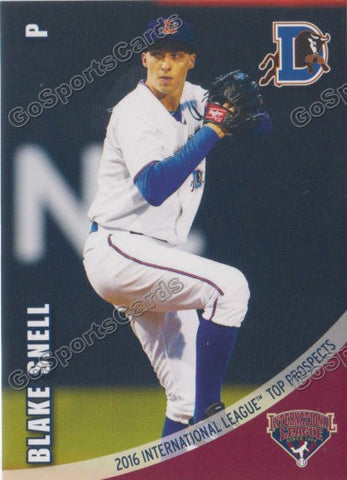 2016 International League Top Prospect Blake Snell