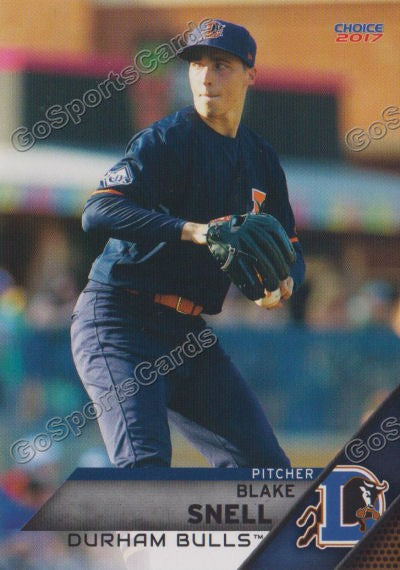 2017 Durham Bulls Blake Snell