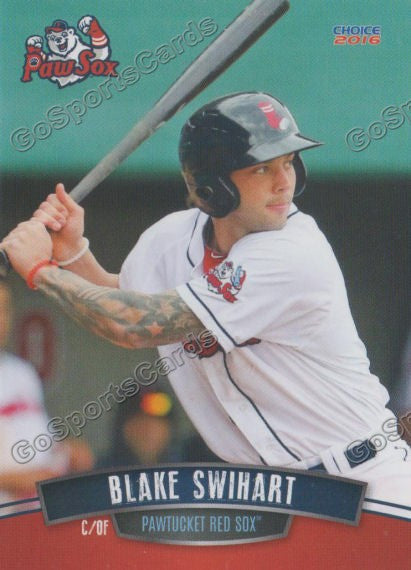 2016 Pawtucket Red Sox Blake Swihart