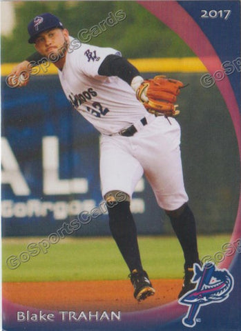 2017 Pensacola Blue Wahoos Blake Trahan