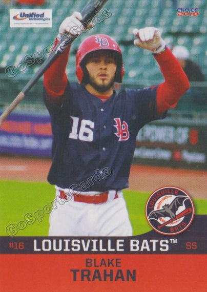 2018 Louisville Bats Blake Trahan
