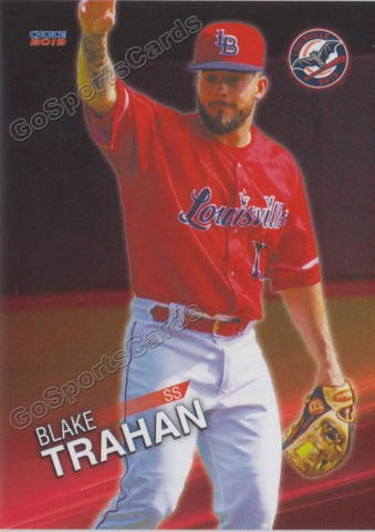 2019 Louisville Bats Blake Trahan