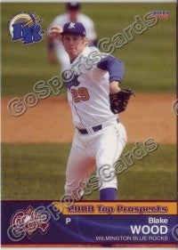 2008 Carolina League Top Prospects Blake Wood