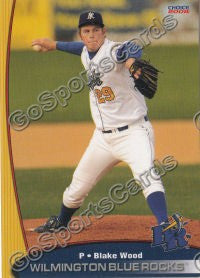 2008 Wilmington Blue Rocks Blake Wood