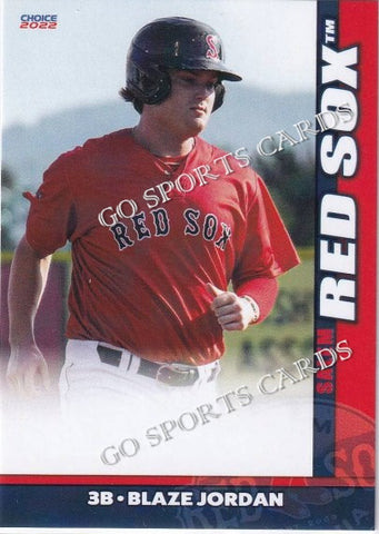 2022 Salem Red Sox Update Blaze Jordan