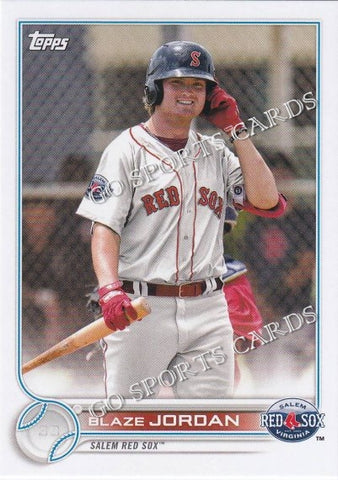 2022 Topps Pro Debut Blaze Jordan PD-115