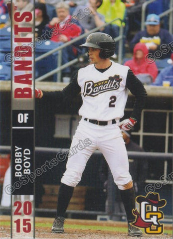 2015 Quad Cities River Bandits Bobby Boyd