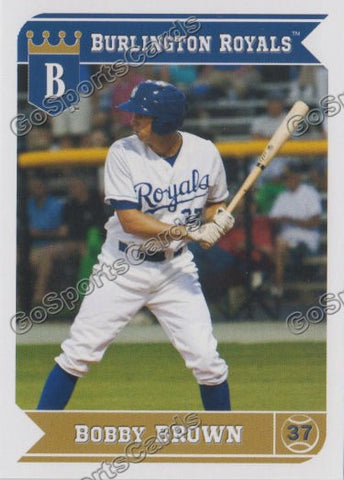 2013 Burlington Royals Bobby Fisher Brown