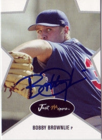 Bobby Brownlie 2003 Just Minors Stars #6 (Autograph)