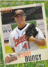 2009 Bluefield Orioles Bobby Bundy