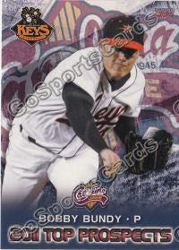 2011 Carolina League Top Prospects Bobby Bundy