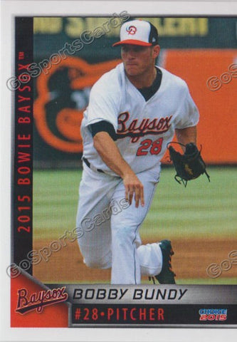 2015 Bowie Baysox Bobby Bundy