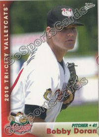 2010 Tri City ValleyCats Bobby Doran