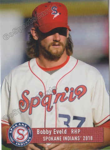 2018 Spokane Indians Bobby Eveld