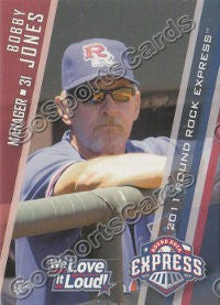 2011 Round Rock Express Bobby Jones