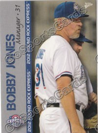 2012 Round Rock Express Bobby Jones