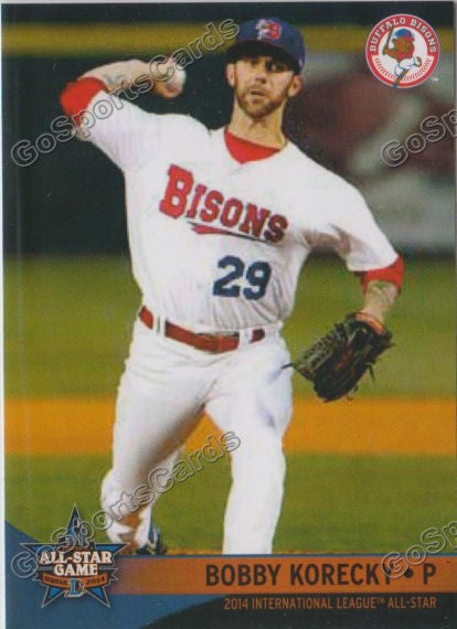 2014 International League All Star Bobby Korecky