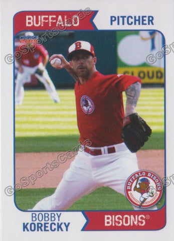 2015 Buffalo Bisons Bobby Korecky