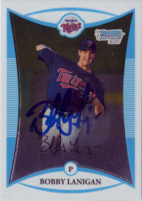 Bobby Lanigan 2008 Bowman Chrome Draft Picks (Autograph)