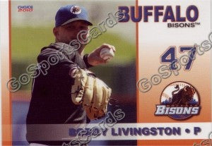 2010 Buffalo Bisons Bobby Livingston