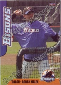 2009 Buffalo Bisons Bobby Malek