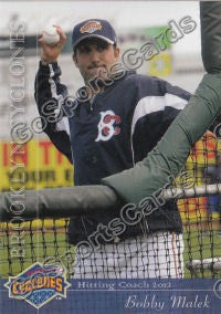 2012 Brooklyn Cyclones Bobby Malek