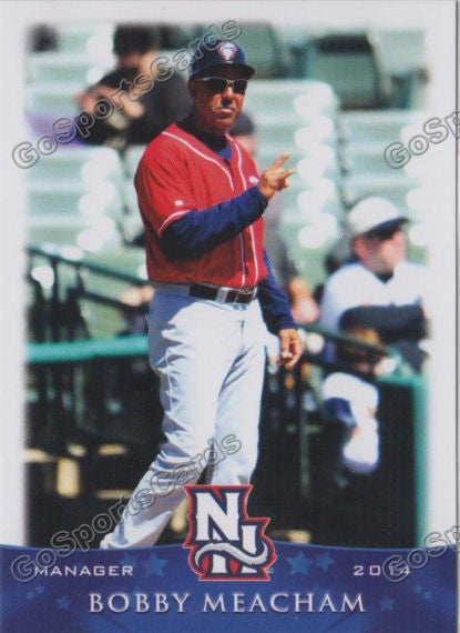 2014 New Hampshire Fisher Cats Bobby Meacham