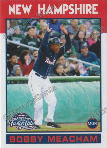 2016 New Hampshire Fisher Cats Bobby Meacham