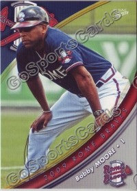 2009 Rome Braves Bobby Moore