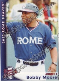 2010 Rome Braves Bobby Moore