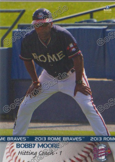2013 Rome Braves Bobby Moore