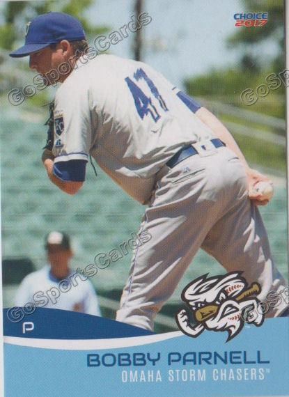 2017 Omaha Storm Chasers Bobby Parnell